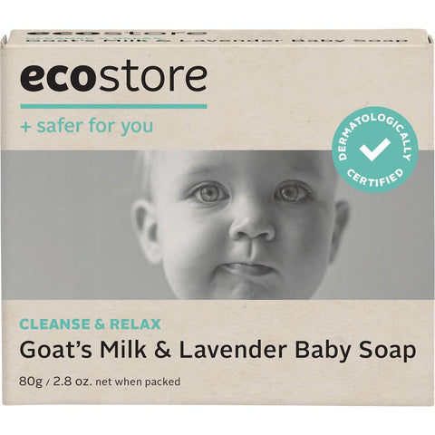 EcoStore Baby Soap Goat's Milk&Lavender 80g