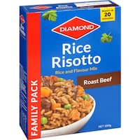 diamond rice risotto rice dish roast beef 350g