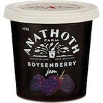 anathoth farm boysenberry jam  455g