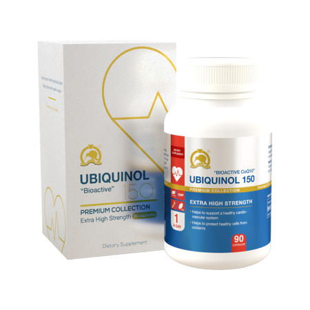 Gold Kiwi  UBIQUINOL 150 CoQ10 SGC