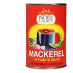 pacific crown mackerel in tomato sauce 425g