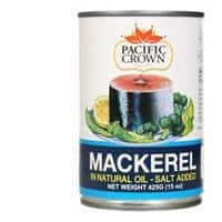 pacific crown mackerel in oil 425g