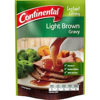 continental instant gravy mix light brown 30g