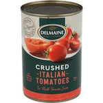 delmaine tomatoes crushed in juice 400g