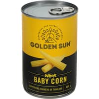 golden sun corn whole baby gluten free 425g