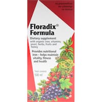 red seal floradix iron & vitamin tonic 500mL
