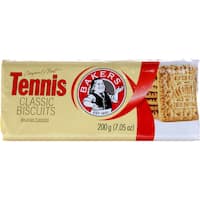 bakers plain biscuits tennis 200g
