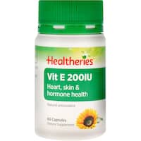 healtheries vitamin e capsules 200mg 60pk
