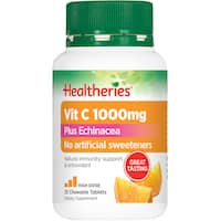 healtheries vitamin c & echinacea 1000mg 35pk