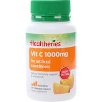 healtheries vitamin c chewable 1000mg 35pk