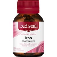 red seal iron plus vitamin c 100pk