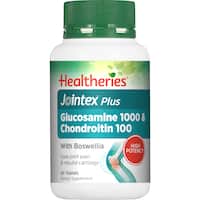 healtheries joint formula glucosamine & chondroitin 60pk