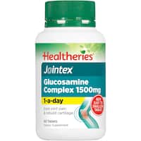 healtheries glucosamine 1500mg 60pk