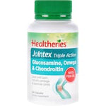 healtheries joint formula glucosamine omega & chondro 60pk