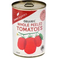 ceres organics tomatoes whole peeled 400g