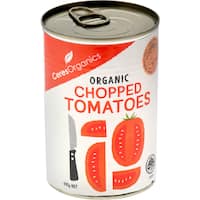 ceres organics tomatoes organic chopped 400g