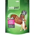 vitapet dog treats pigs ears 6pk