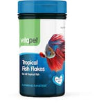 vitapet fish food tropical fish flakes 36g