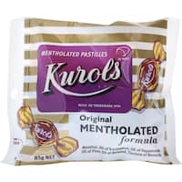 kurols lozenges original mentholated 85g