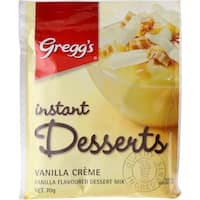 greggs instant dessert vanilla creme 70g