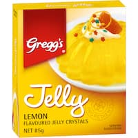 greggs jelly crystals lemon flavoured 85g