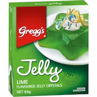 greggs jelly crystals lime flavoured 85g