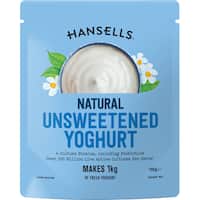hansells classic yoghurt base natural 140g