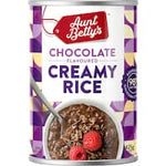 aunt bettys rice 2 go creamed rice chocolate creamy rice 440g