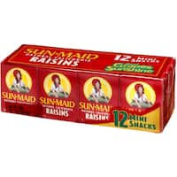 sunmaid raisins seedless 168g 12pk