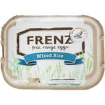 frenz free range eggs half dozen mixed 6pk
