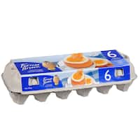 farmer brown eggs dozen brown size 6 12pk