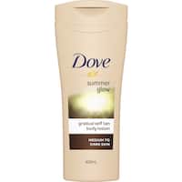dove body lotion medium to dark skin 400mL