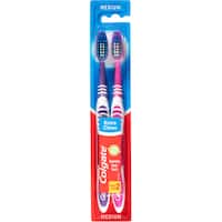 colgate extra clean toothbrush medium value pack 2pk
