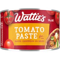 wattie's tomato paste concentrate 130g