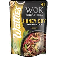 watties wok creations stir fry sauce honey soy 210g