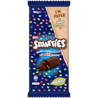 nestle smarties chocolate block  180g