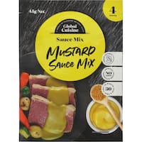 diron global cuisine instant sauce mix mustard 45g