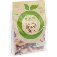 macro brazil nuts natural 250g