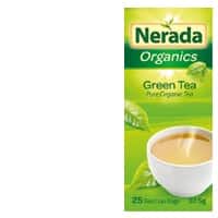 nerada organic green tea bags 25pk