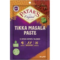 patak's tikka masala curry paste 80g