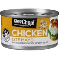 chop chop ! chicken shredded with lite mayonnaise 85g