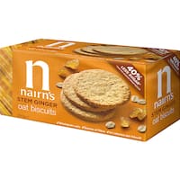 nairns wheat free biscuits stem ginger 200g