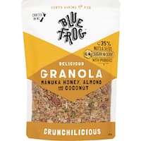 blue frog delicious granola honey & almond 350g