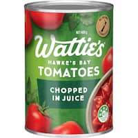 wattie's tomatoes chopped in juice 400g