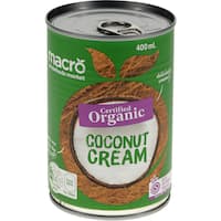 macro organic coconut cream  400mL