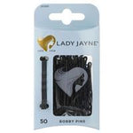 lady jayne bobby pins, black, 4.5 cm, pk50