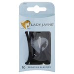 lady jayne 2284b elastic thick non-slip black 4mm