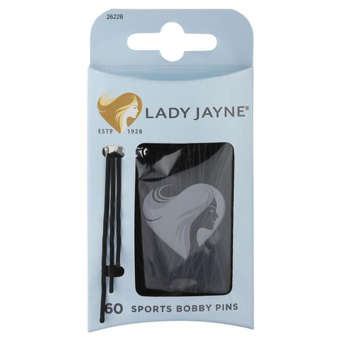lady jayne 2622b bobby pins contoured black