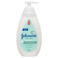 johnsons baby bath milk & rice 500ml