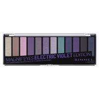 rimmel magnifeyes 12 pan eyeshadow palette electric violet